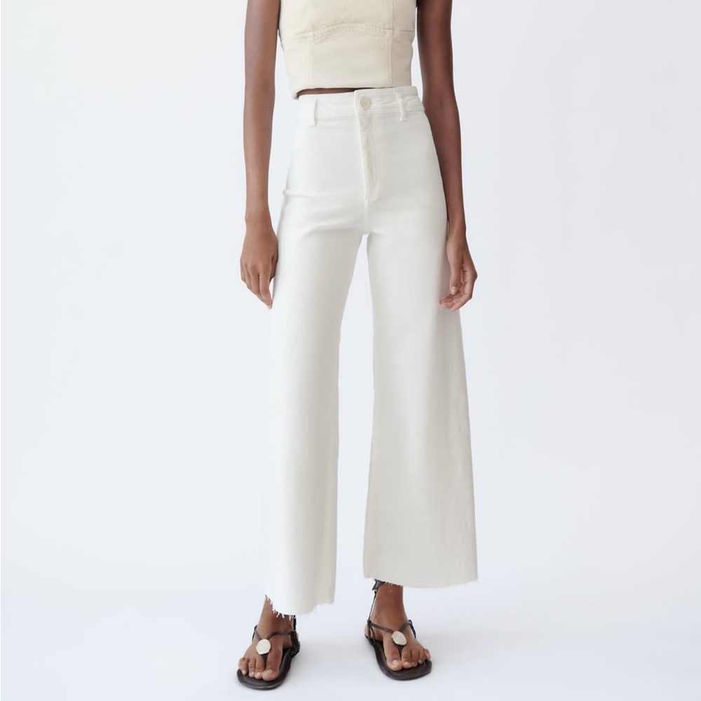 Zara Sailor Straight Jeans
